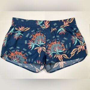 Patagonia Navy Floral Board Shorts